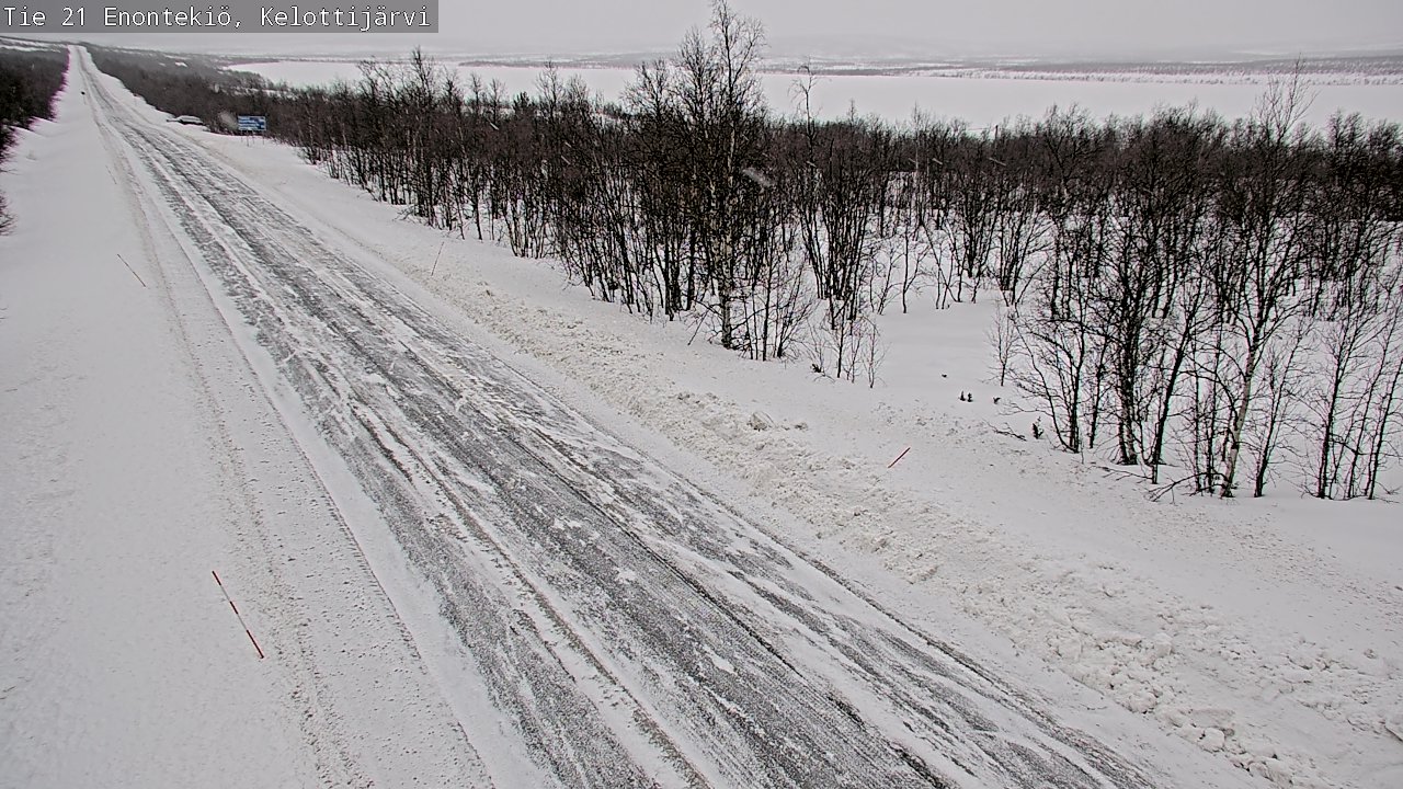 Kelikamerat Kuva Tie 21 Enontekiö, Kelottijärvi, Enontekiö, Lappi