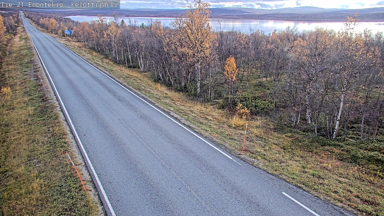 Kelikamerat Kuva Tie 21 Enontekiö, Kelottijärvi, Enontekiö, Lappi