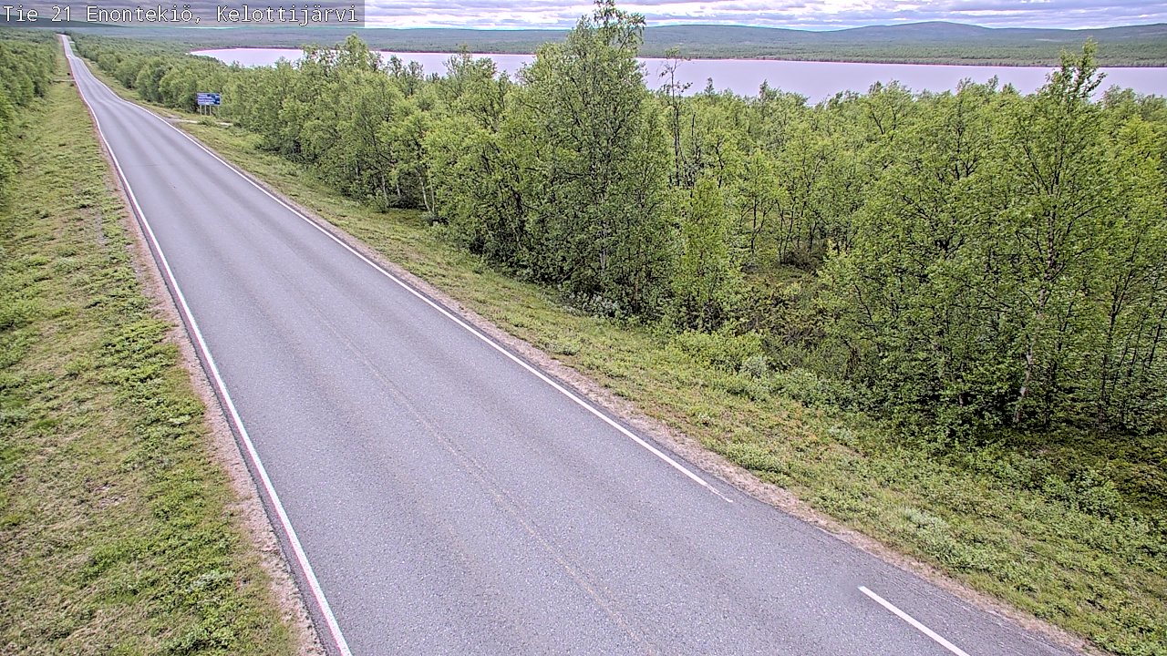 Kelikamerat Kuva Tie 21 Enontekiö, Kelottijärvi, Enontekiö, Lappi