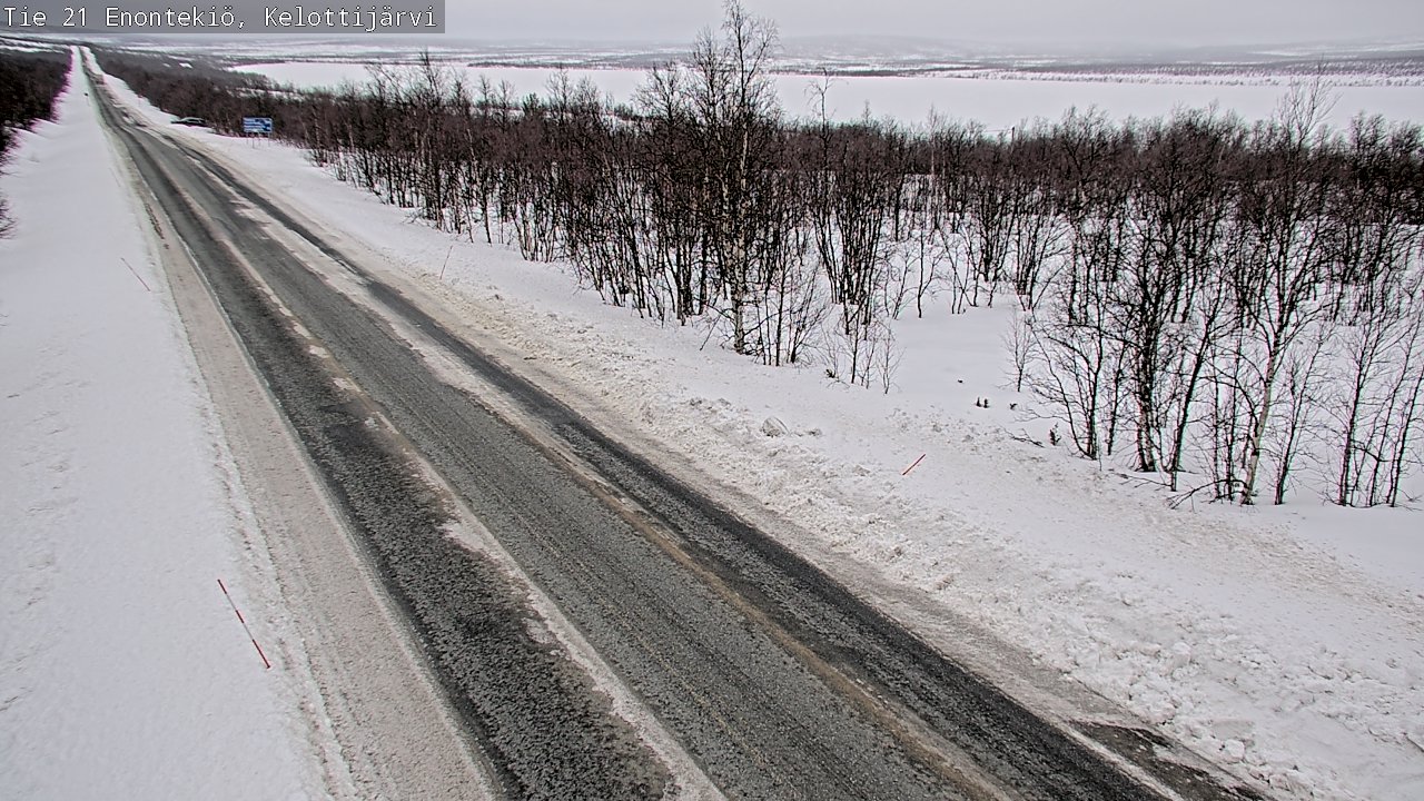Kelikamerat Kuva Tie 21 Enontekiö, Kelottijärvi, Enontekiö, Lappi