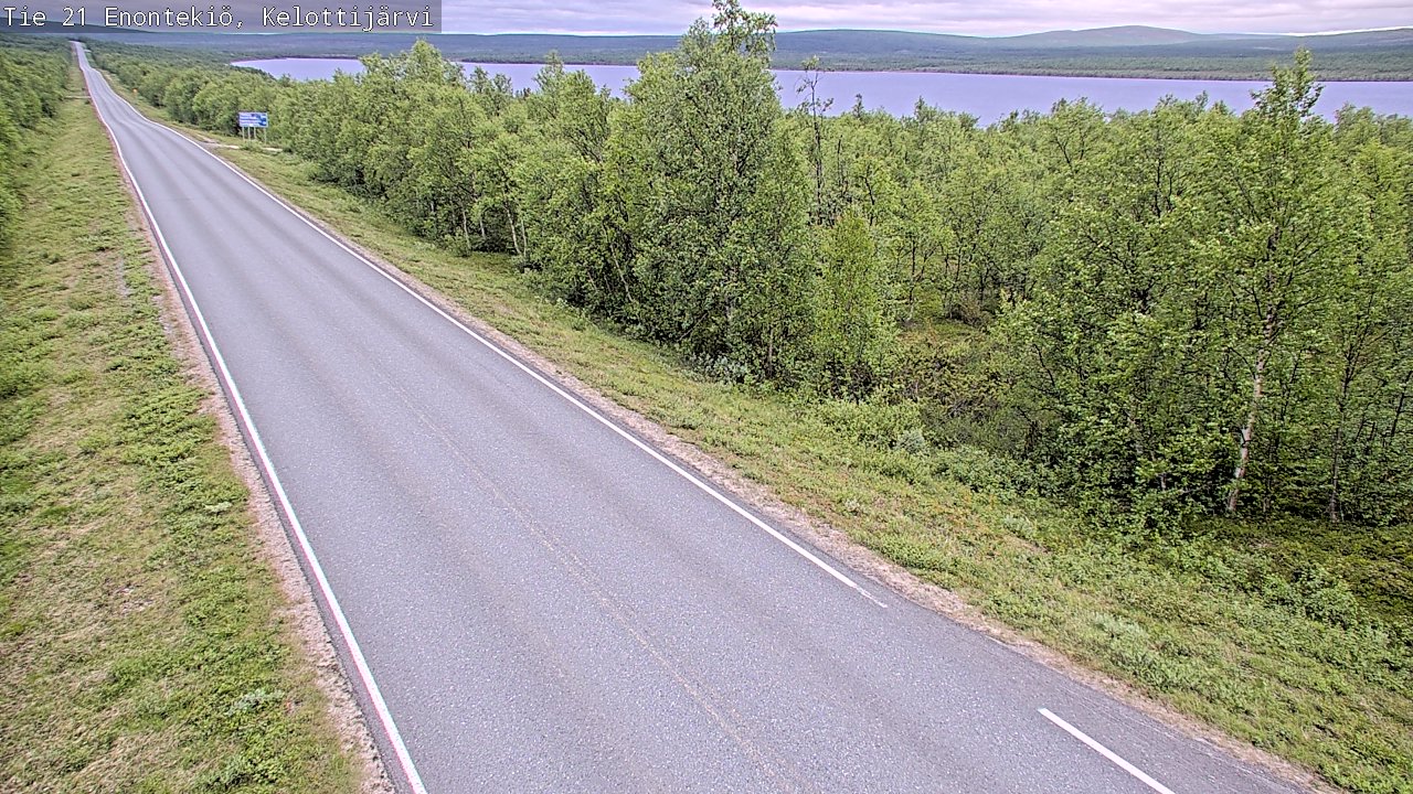 Kelikamerat Kuva Tie 21 Enontekiö, Kelottijärvi, Enontekiö, Lappi