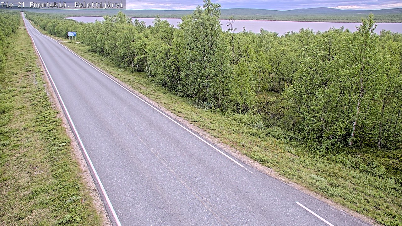 Kelikamerat Kuva Tie 21 Enontekiö, Kelottijärvi, Enontekiö, Lappi