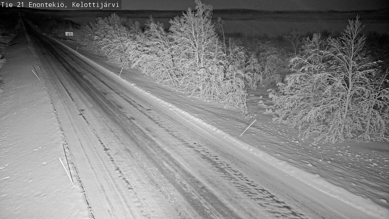 Kelikamerat Kuva Tie 21 Enontekiö, Kelottijärvi, Enontekiö, Lappi