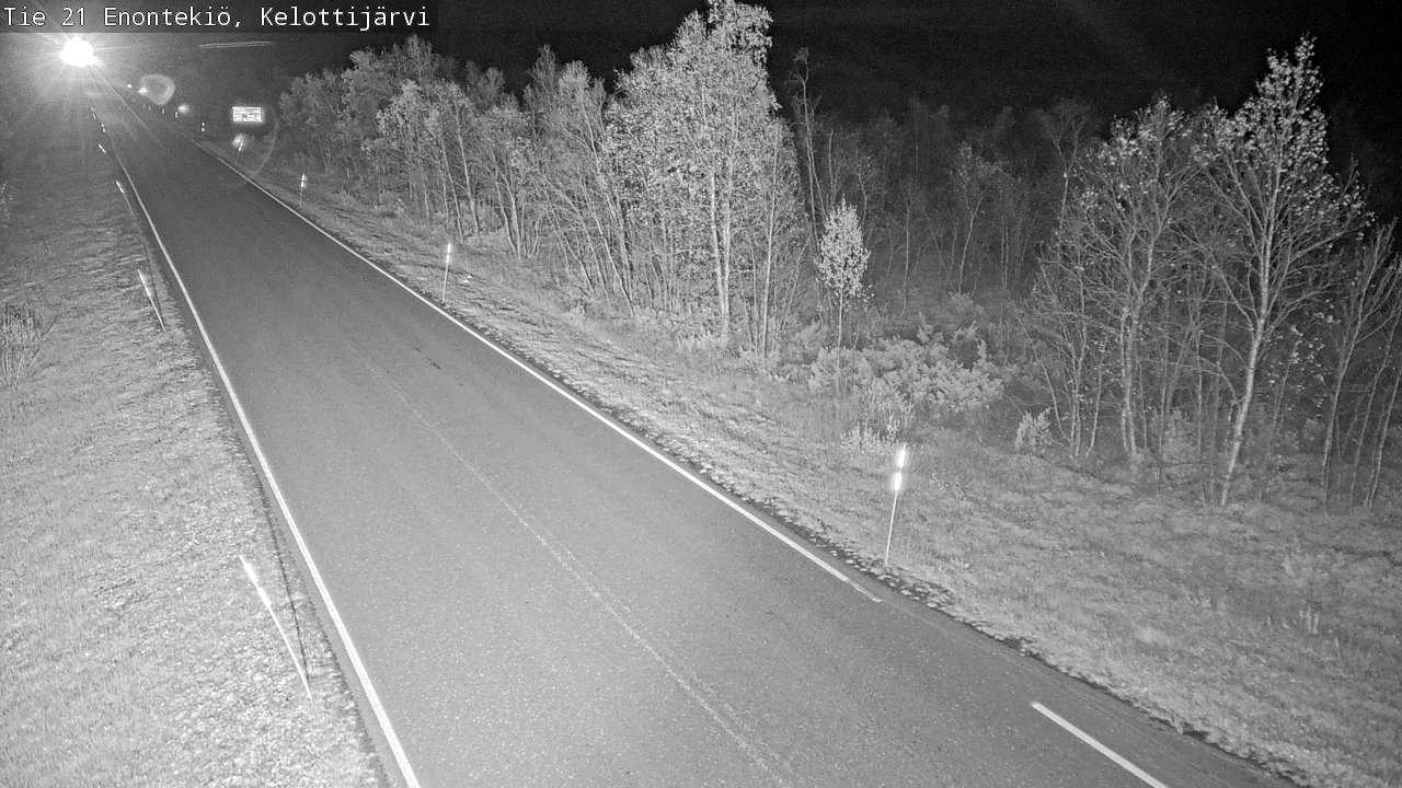 Kelikamerat Kuva Tie 21 Enontekiö, Kelottijärvi, Enontekiö, Lappi