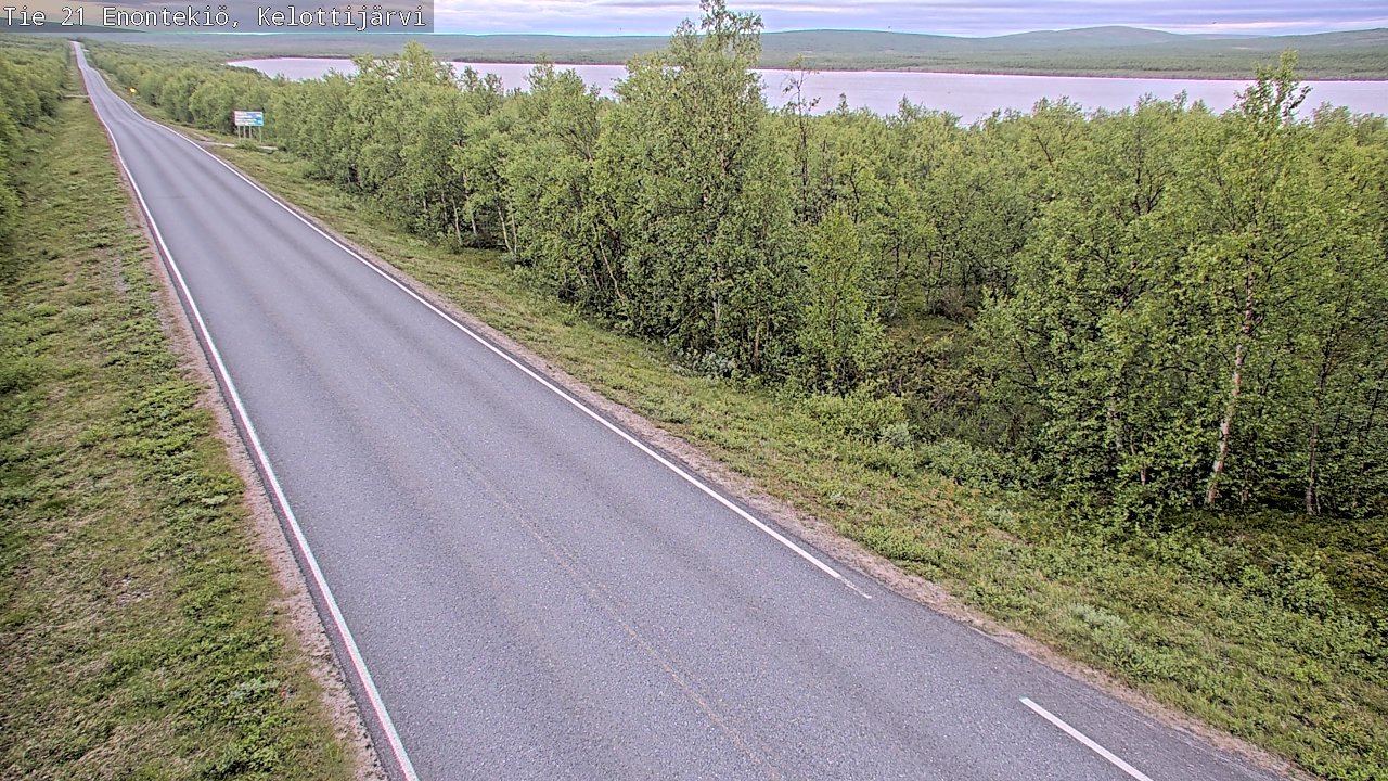 Kelikamerat Kuva Tie 21 Enontekiö, Kelottijärvi, Enontekiö, Lappi