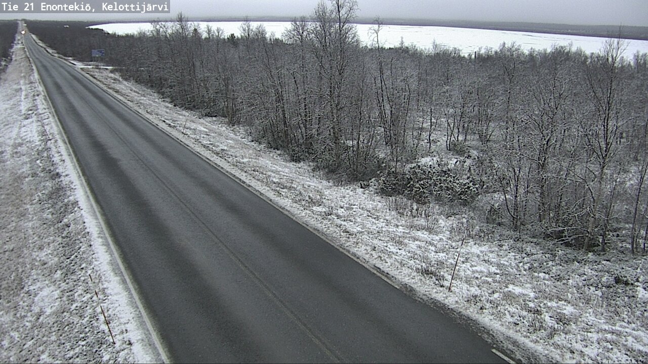 Kelikamerat Kuva Tie 21 Enontekiö, Kelottijärvi, Enontekiö, Lappi