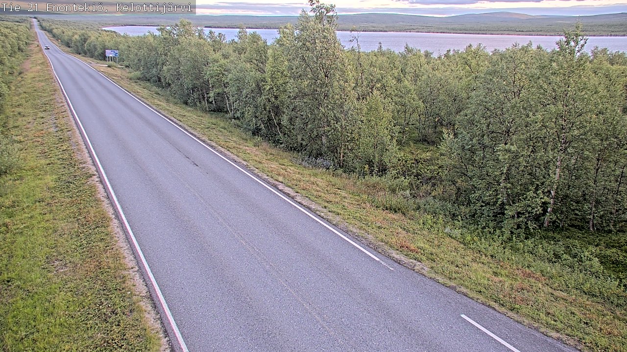 Kelikamerat Kuva Tie 21 Enontekiö, Kelottijärvi, Enontekiö, Lappi