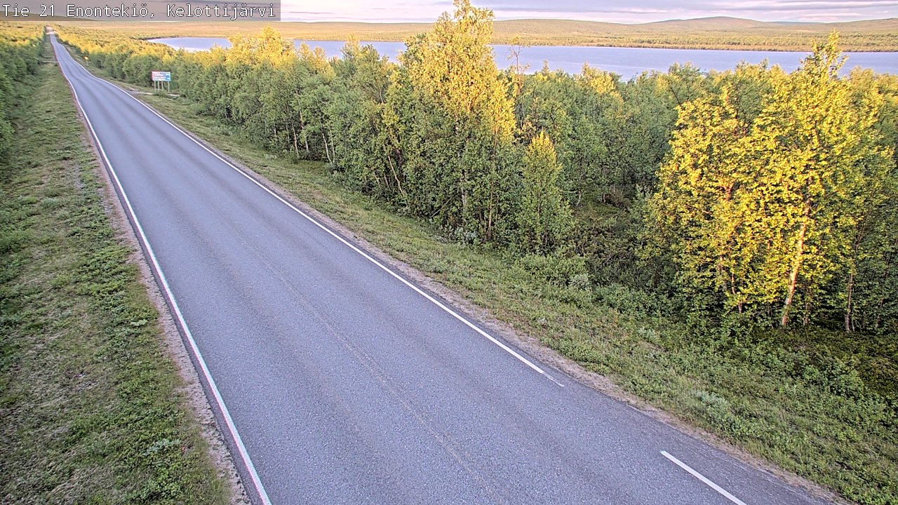 Kelikamerat Kuva Tie 21 Enontekiö, Kelottijärvi, Enontekiö, Lappi