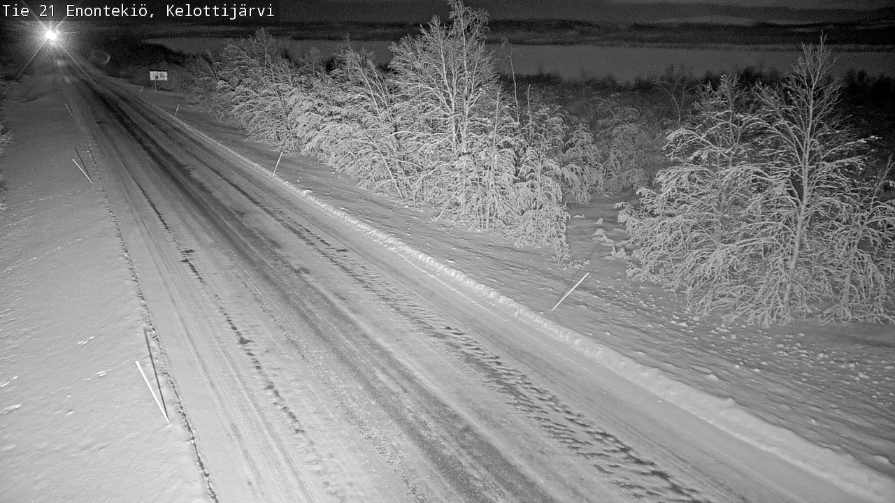 Kelikamerat Kuva Tie 21 Enontekiö, Kelottijärvi, Enontekiö, Lappi
