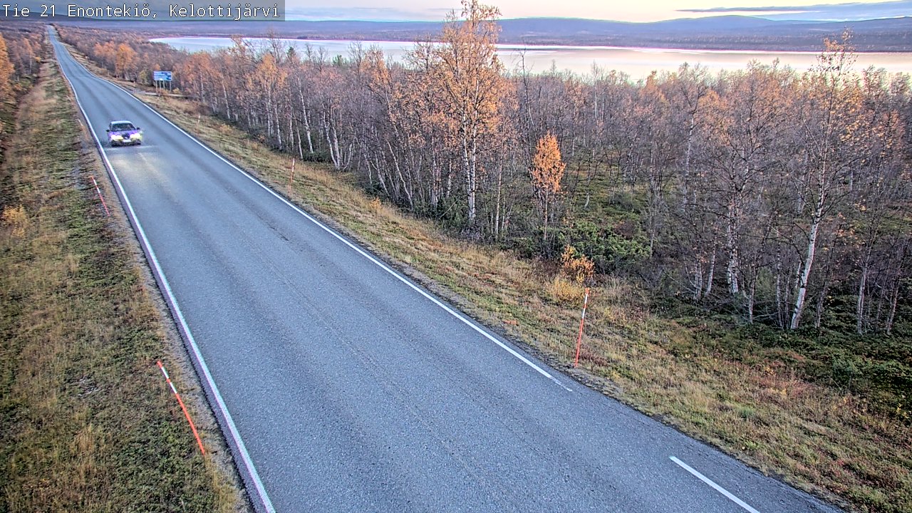 Kelikamerat Kuva Tie 21 Enontekiö, Kelottijärvi, Enontekiö, Lappi