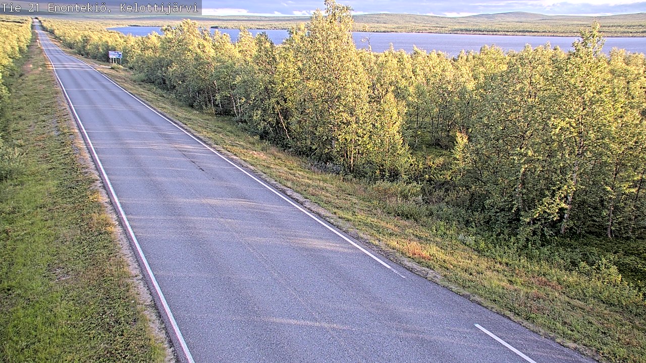 Kelikamerat Kuva Tie 21 Enontekiö, Kelottijärvi, Enontekiö, Lappi