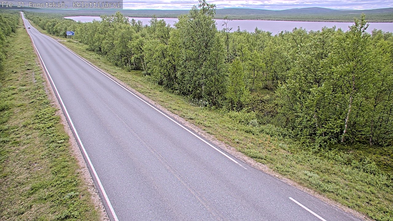 Kelikamerat Kuva Tie 21 Enontekiö, Kelottijärvi, Enontekiö, Lappi