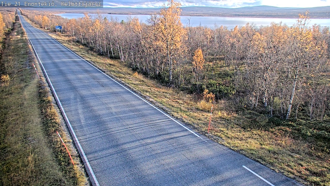 Kelikamerat Kuva Tie 21 Enontekiö, Kelottijärvi, Enontekiö, Lappi