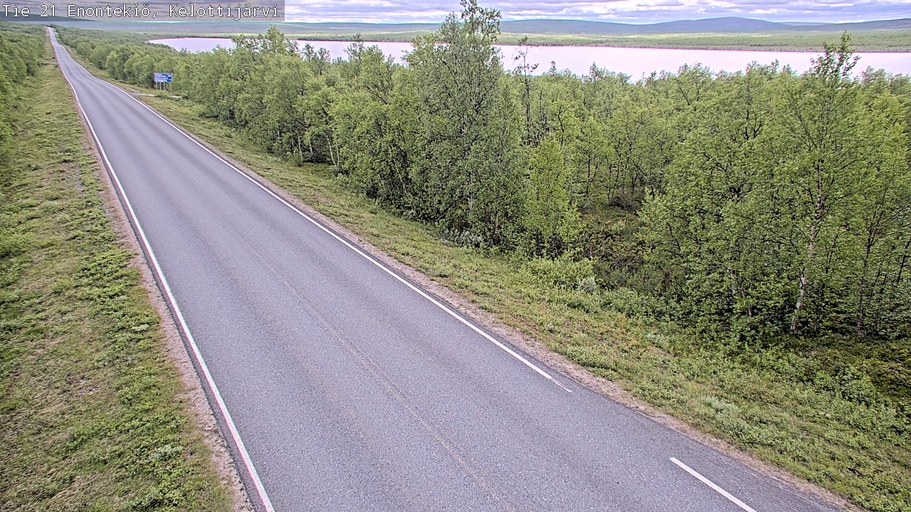 Kelikamerat Kuva Tie 21 Enontekiö, Kelottijärvi, Enontekiö, Lappi