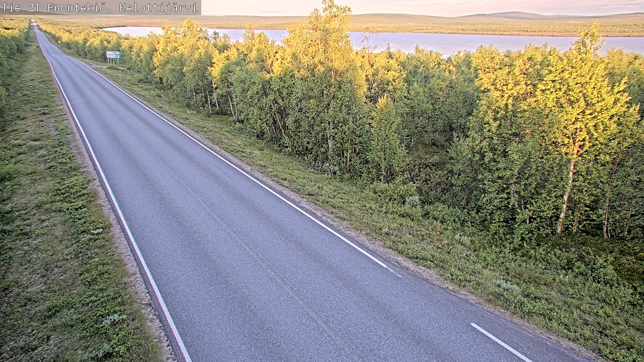 Kelikamerat Kuva Tie 21 Enontekiö, Kelottijärvi, Enontekiö, Lappi