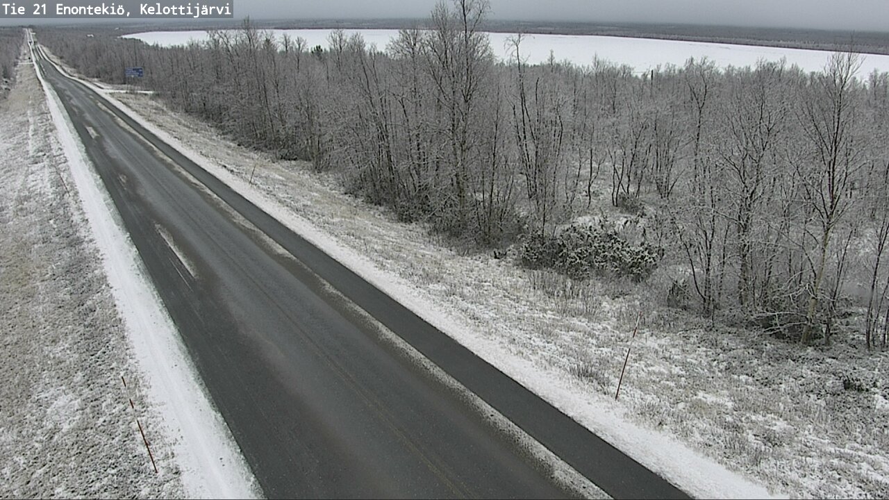 Kelikamerat Kuva Tie 21 Enontekiö, Kelottijärvi, Enontekiö, Lappi