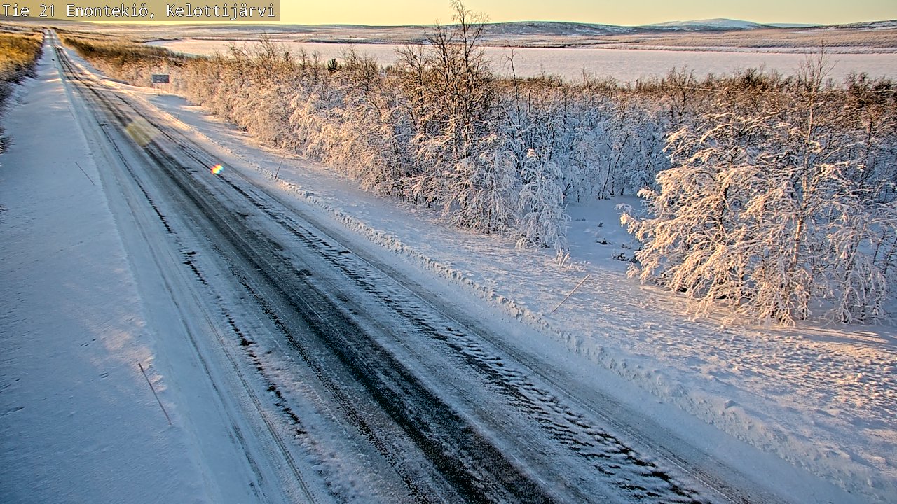 Kelikamerat Kuva Tie 21 Enontekiö, Kelottijärvi, Enontekiö, Lappi