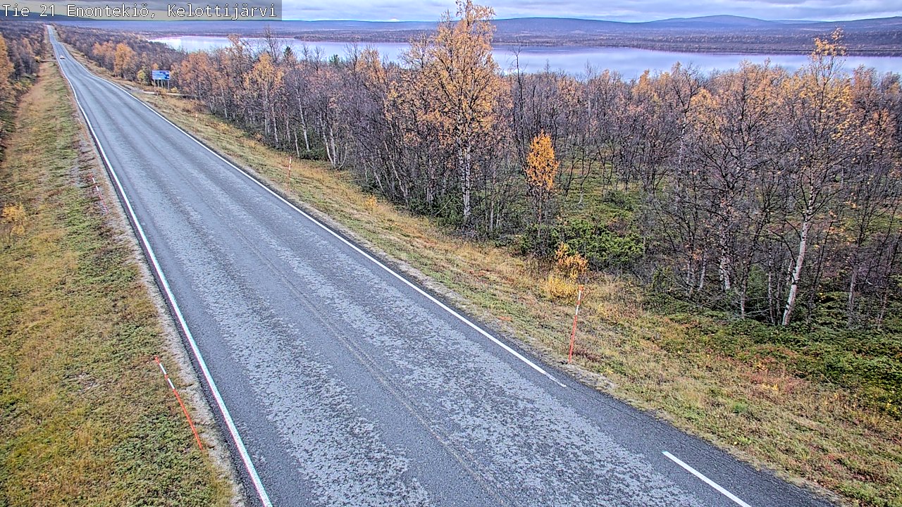 Kelikamerat Kuva Tie 21 Enontekiö, Kelottijärvi, Enontekiö, Lappi