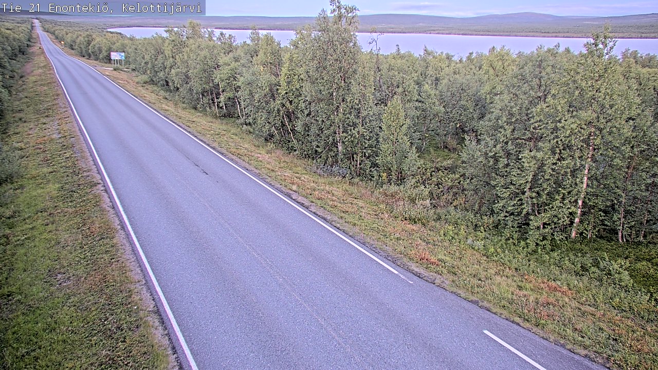 Kelikamerat Kuva Tie 21 Enontekiö, Kelottijärvi, Enontekiö, Lappi