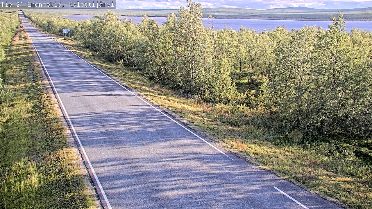 Kelikamerat Kuva Tie 21 Enontekiö, Kelottijärvi, Enontekiö, Lappi