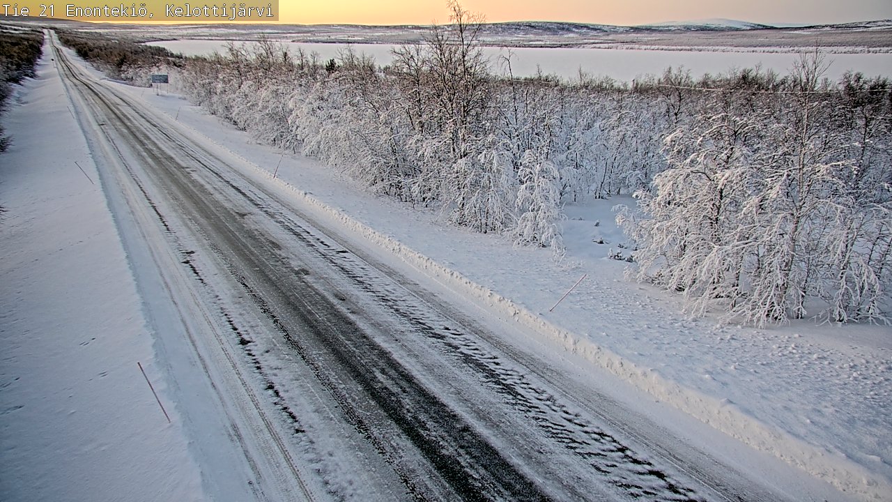 Kelikamerat Kuva Tie 21 Enontekiö, Kelottijärvi, Enontekiö, Lappi