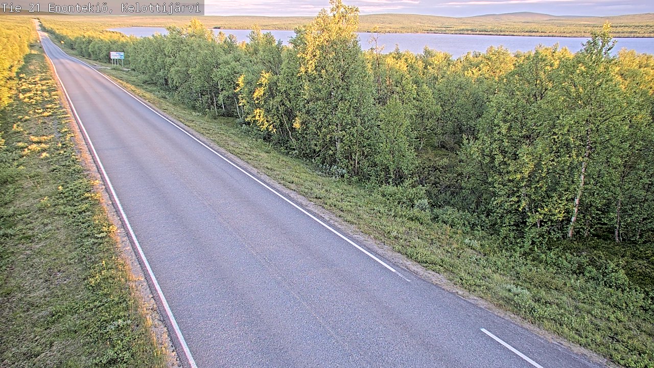 Kelikamerat Kuva Tie 21 Enontekiö, Kelottijärvi, Enontekiö, Lappi