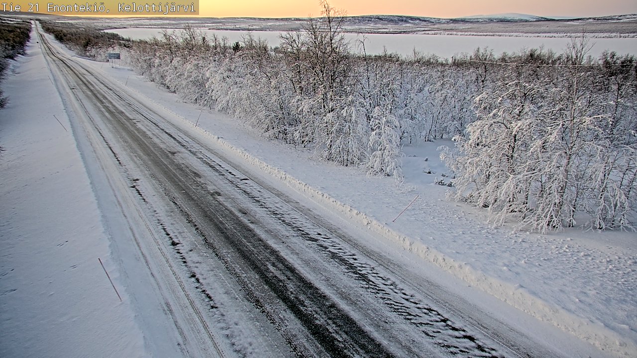Kelikamerat Kuva Tie 21 Enontekiö, Kelottijärvi, Enontekiö, Lappi