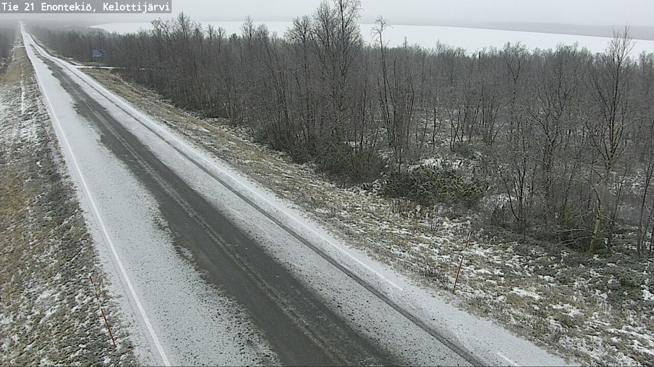 Kelikamerat Kuva Tie 21 Enontekiö, Kelottijärvi, Enontekiö, Lappi