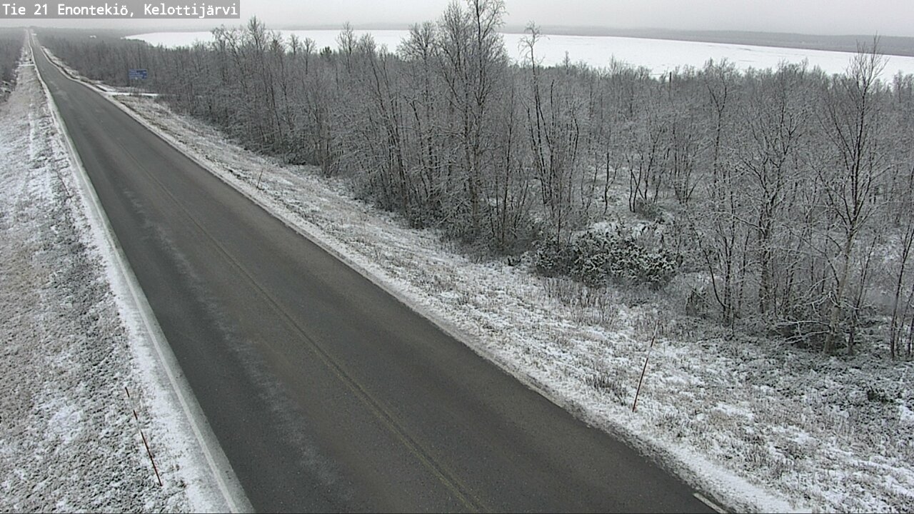 Kelikamerat Kuva Tie 21 Enontekiö, Kelottijärvi, Enontekiö, Lappi