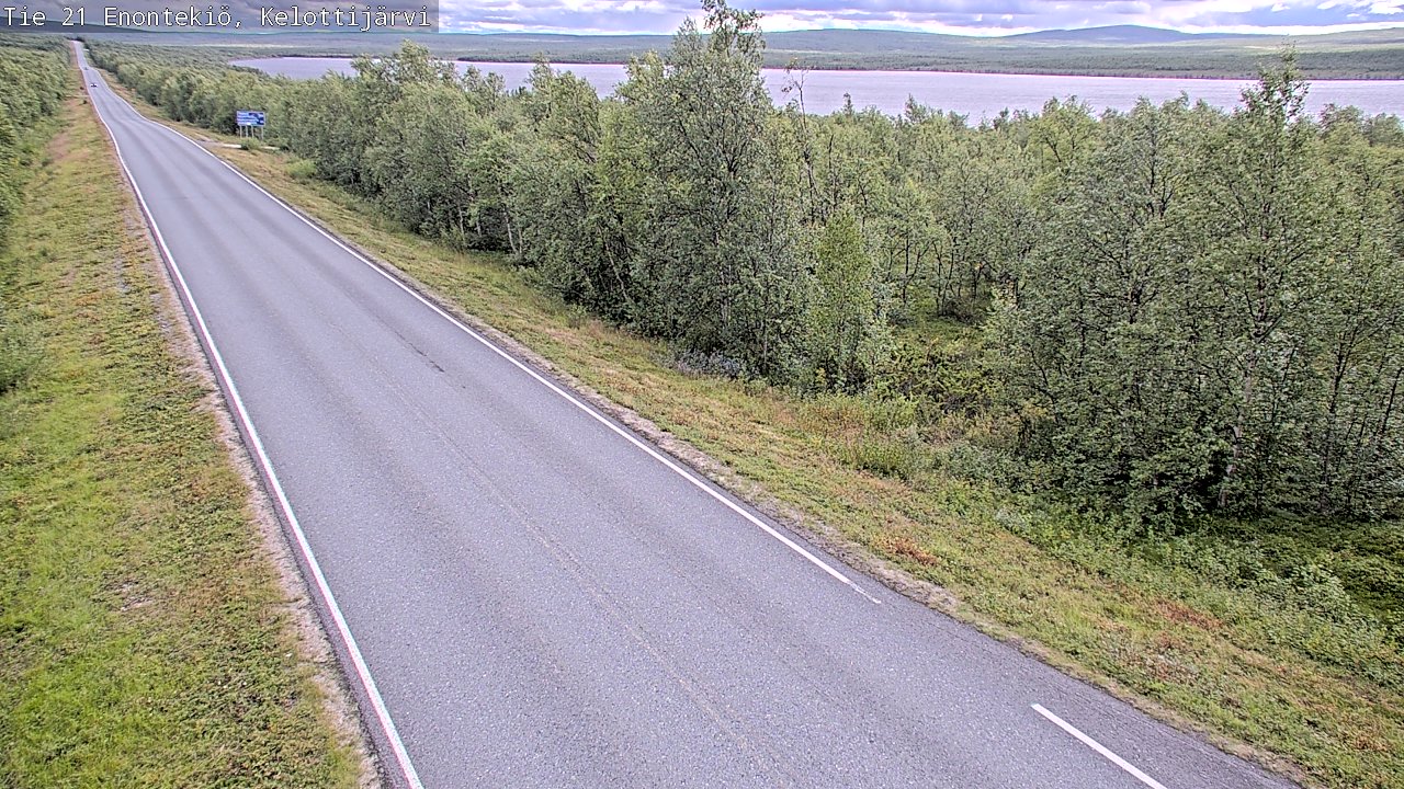 Kelikamerat Kuva Tie 21 Enontekiö, Kelottijärvi, Enontekiö, Lappi