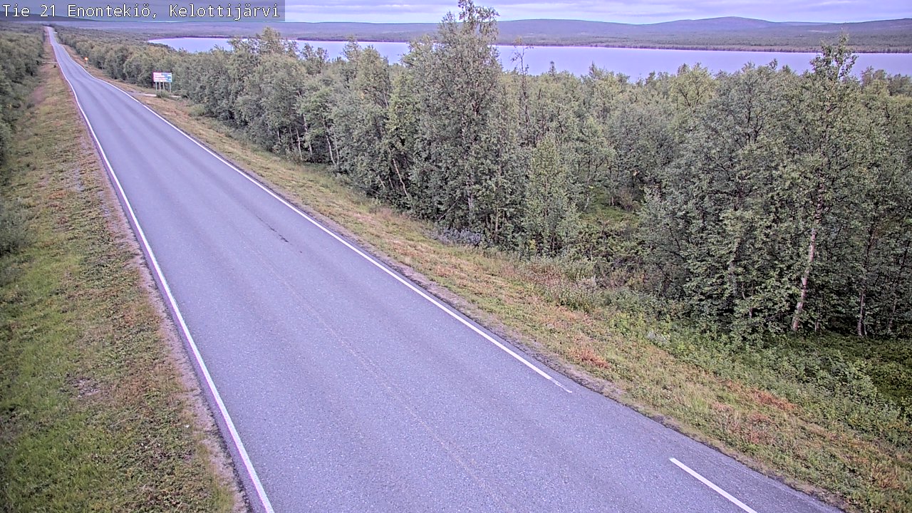 Kelikamerat Kuva Tie 21 Enontekiö, Kelottijärvi, Enontekiö, Lappi