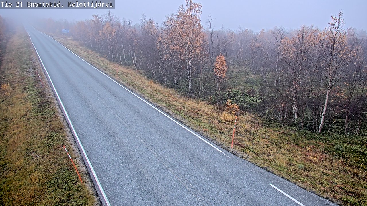 Kelikamerat Kuva Tie 21 Enontekiö, Kelottijärvi, Enontekiö, Lappi
