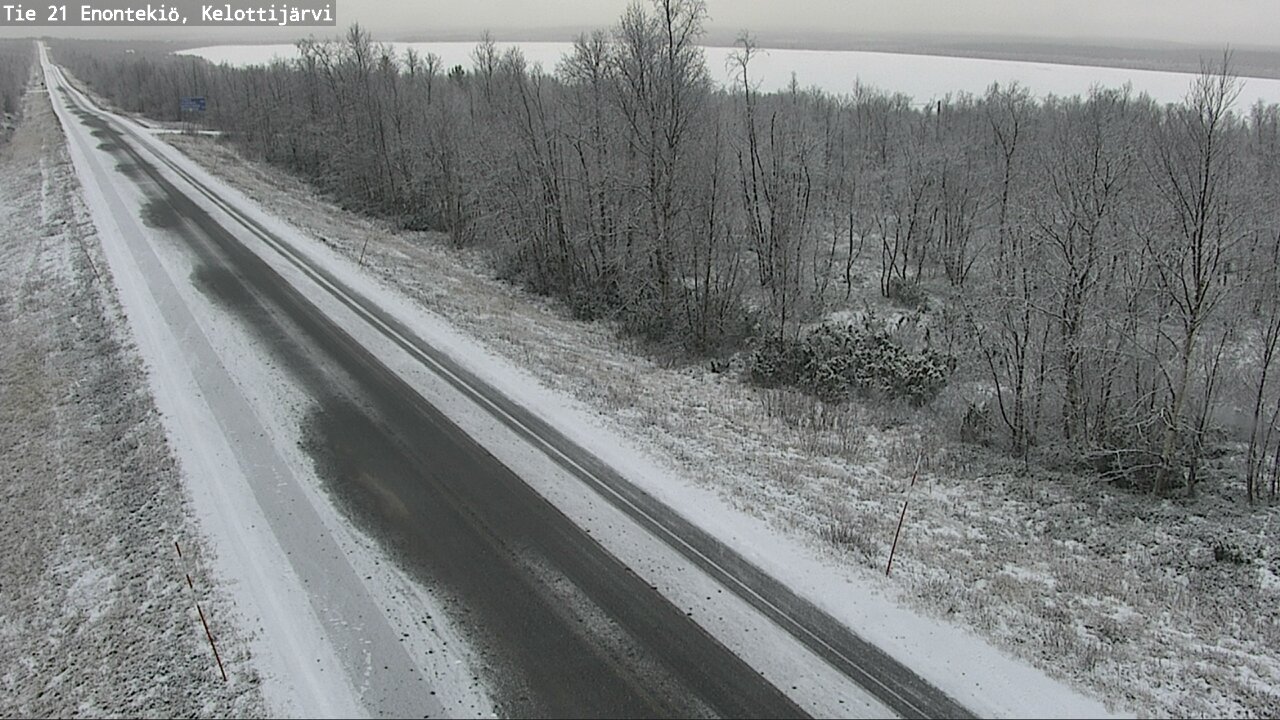 Kelikamerat Kuva Tie 21 Enontekiö, Kelottijärvi, Enontekiö, Lappi