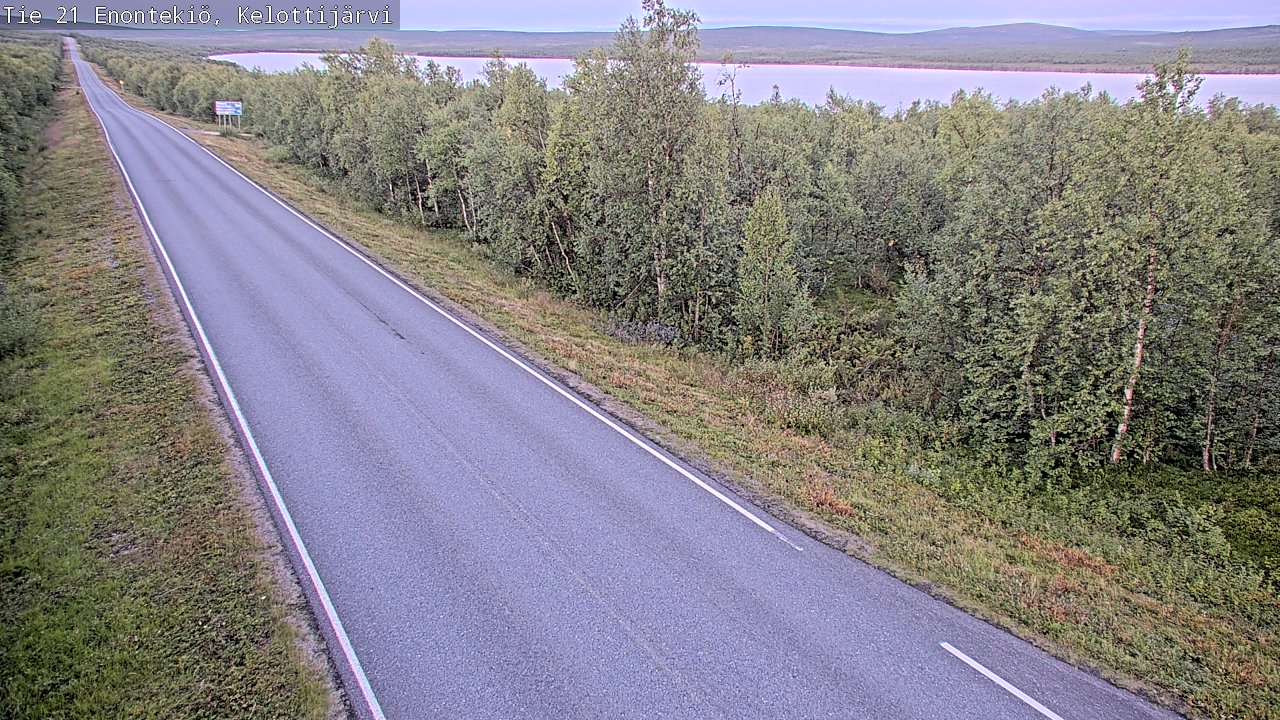 Kelikamerat Kuva Tie 21 Enontekiö, Kelottijärvi, Enontekiö, Lappi