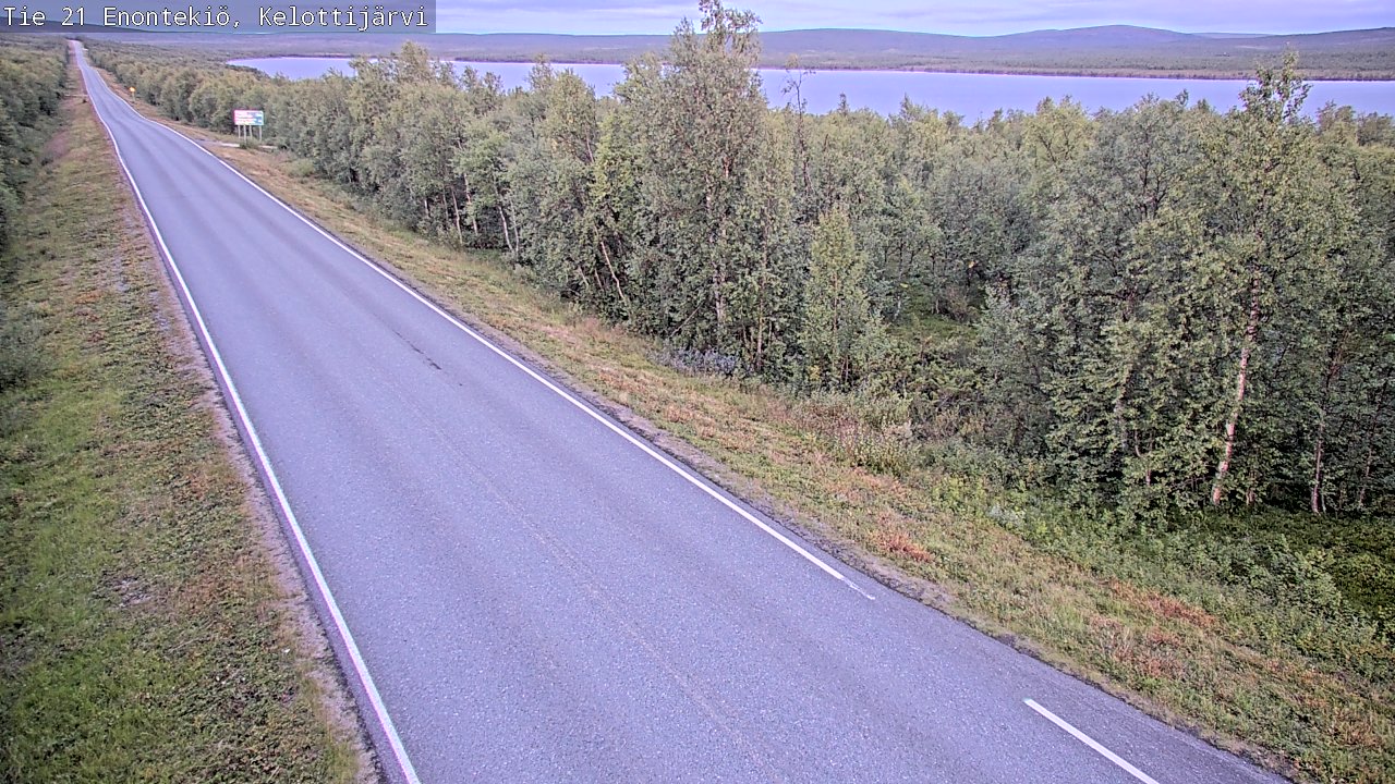 Kelikamerat Kuva Tie 21 Enontekiö, Kelottijärvi, Enontekiö, Lappi