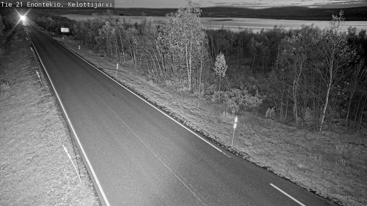Kelikamerat Kuva Tie 21 Enontekiö, Kelottijärvi, Enontekiö, Lappi