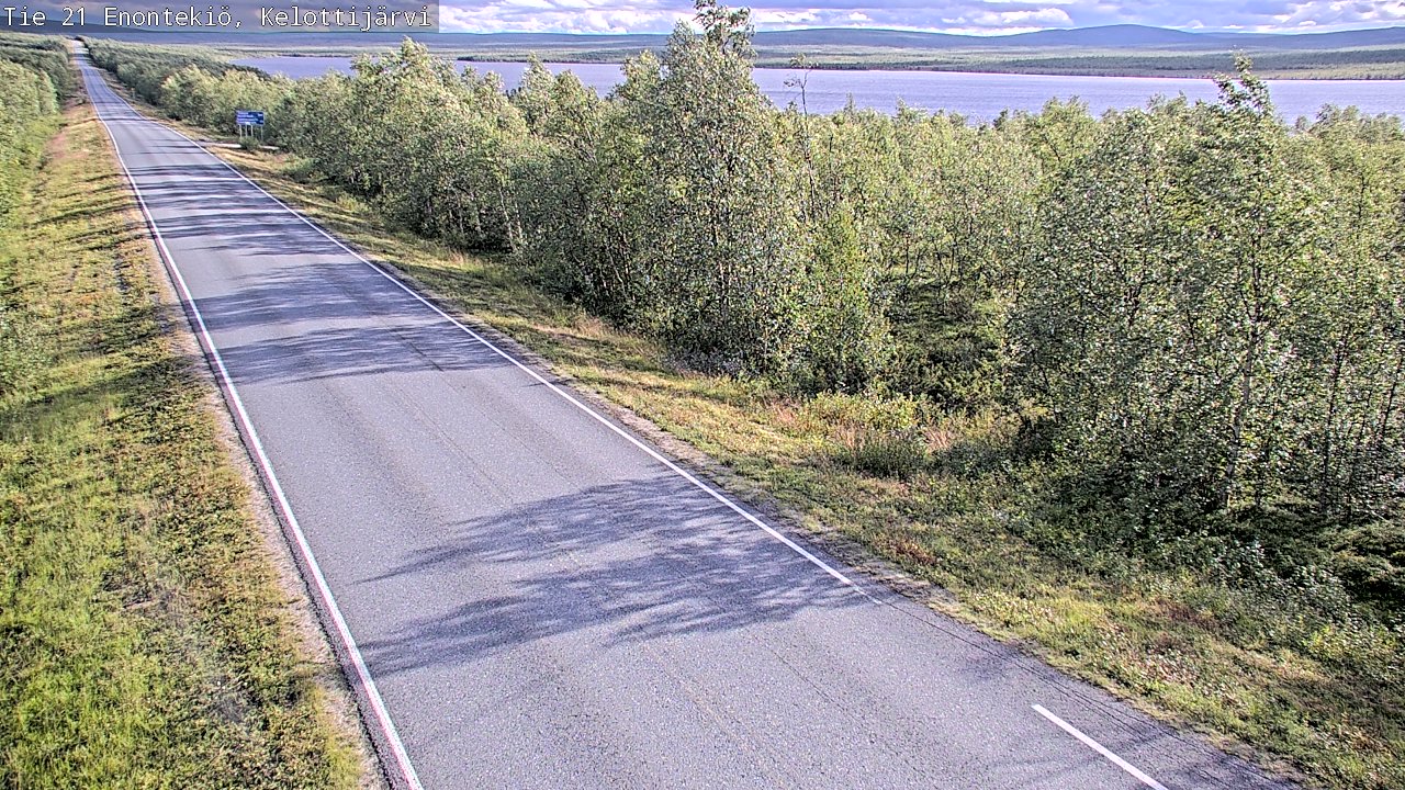 Kelikamerat Kuva Tie 21 Enontekiö, Kelottijärvi, Enontekiö, Lappi