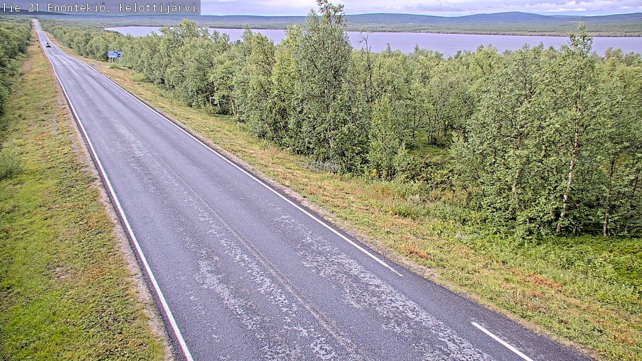 Kelikamerat Kuva Tie 21 Enontekiö, Kelottijärvi, Enontekiö, Lappi