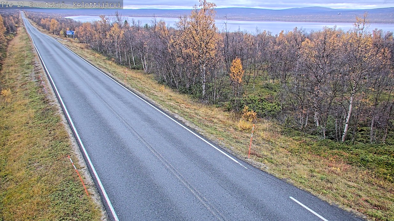Kelikamerat Kuva Tie 21 Enontekiö, Kelottijärvi, Enontekiö, Lappi