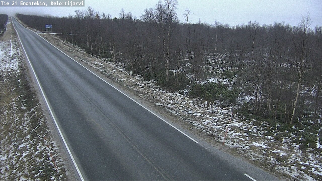 Kelikamerat Kuva Tie 21 Enontekiö, Kelottijärvi, Enontekiö, Lappi