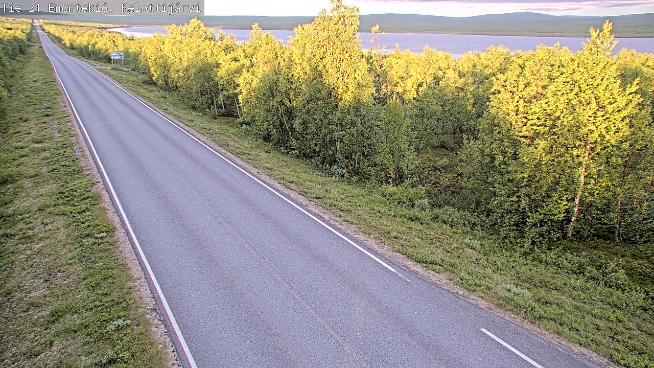 Kelikamerat Kuva Tie 21 Enontekiö, Kelottijärvi, Enontekiö, Lappi