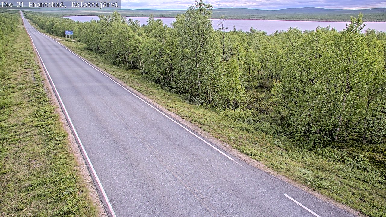 Kelikamerat Kuva Tie 21 Enontekiö, Kelottijärvi, Enontekiö, Lappi