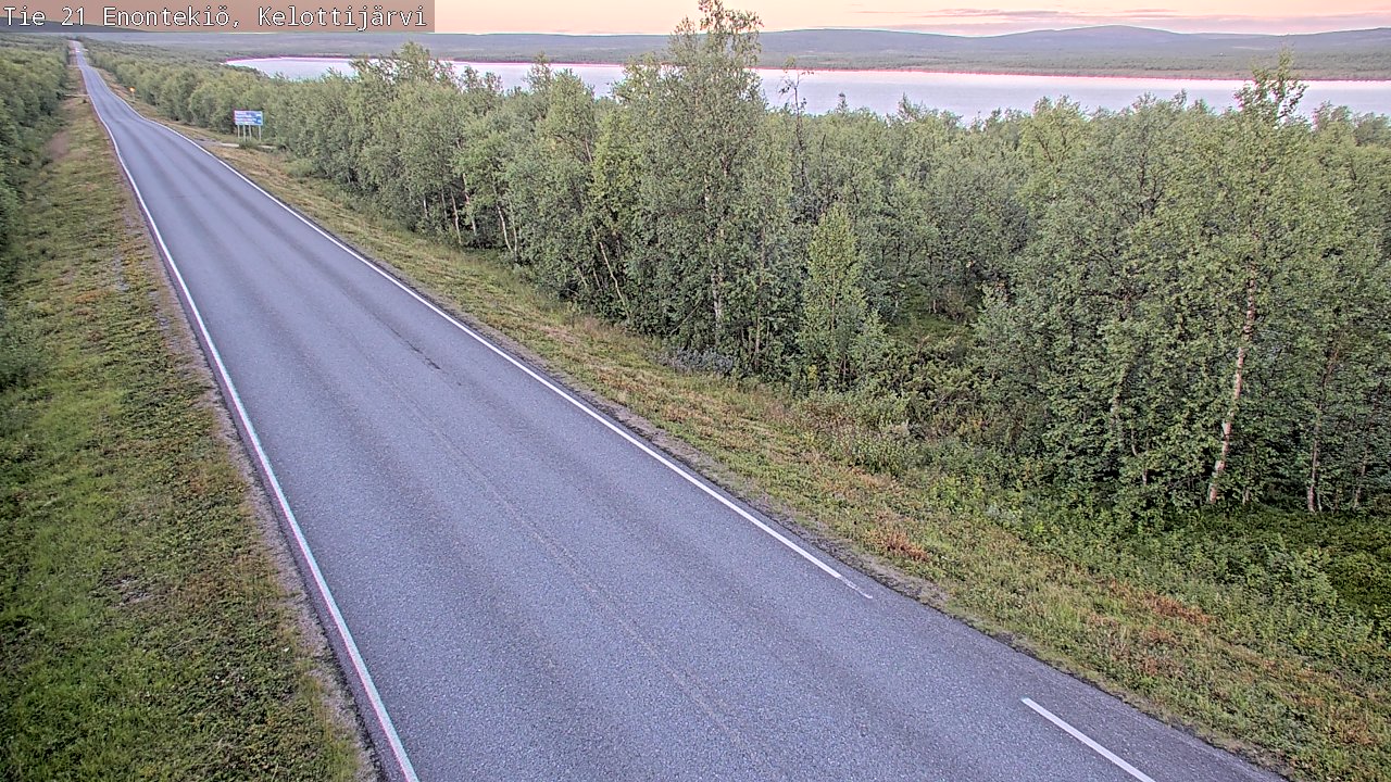 Kelikamerat Kuva Tie 21 Enontekiö, Kelottijärvi, Enontekiö, Lappi