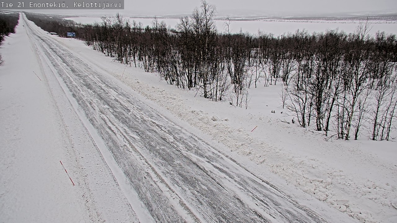 Kelikamerat Kuva Tie 21 Enontekiö, Kelottijärvi, Enontekiö, Lappi