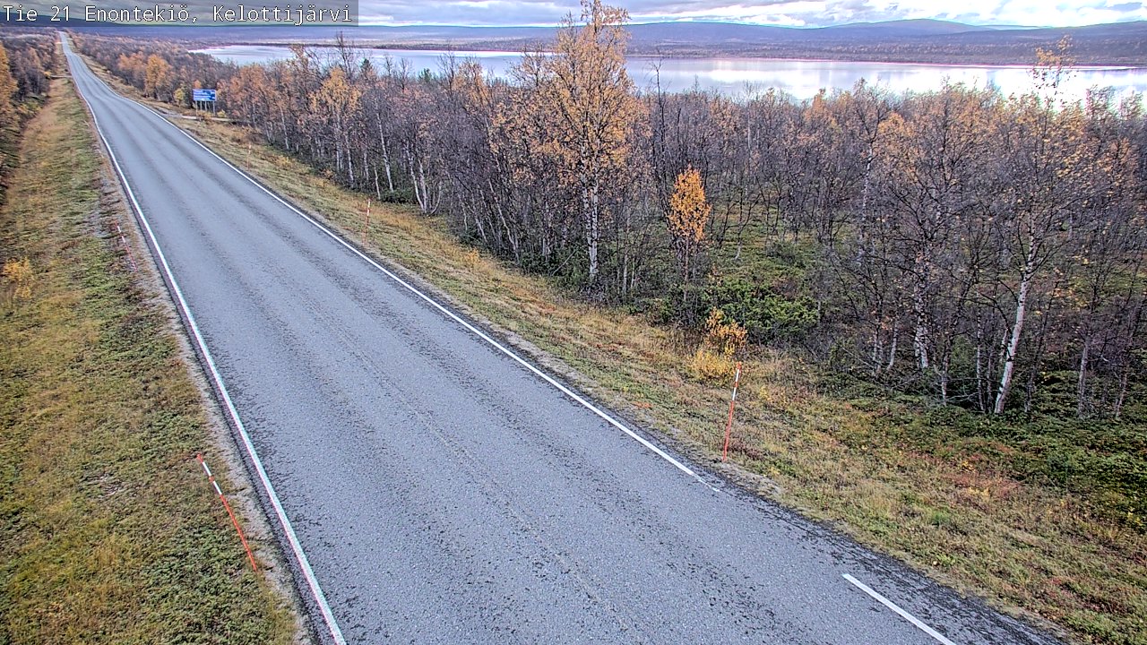 Kelikamerat Kuva Tie 21 Enontekiö, Kelottijärvi, Enontekiö, Lappi