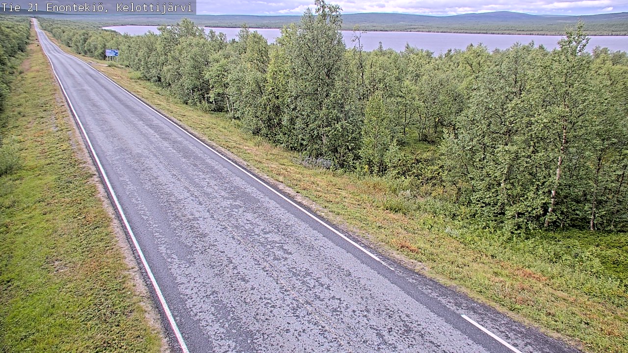 Kelikamerat Kuva Tie 21 Enontekiö, Kelottijärvi, Enontekiö, Lappi