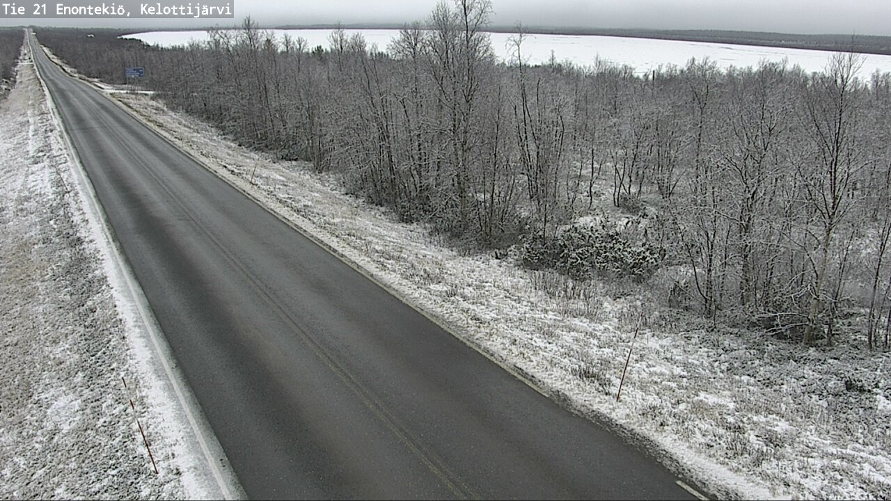 Kelikamerat Kuva Tie 21 Enontekiö, Kelottijärvi, Enontekiö, Lappi