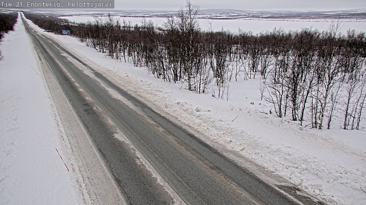 Kelikamerat Kuva Tie 21 Enontekiö, Kelottijärvi, Enontekiö, Lappi