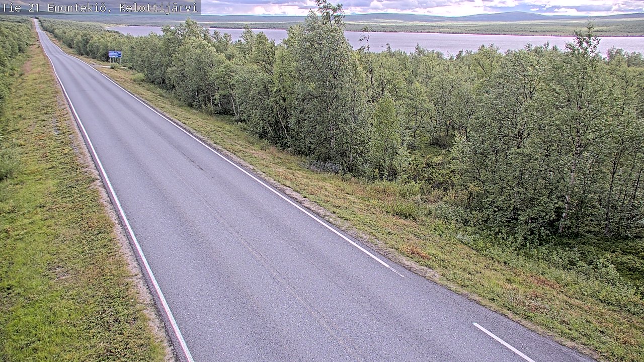 Kelikamerat Kuva Tie 21 Enontekiö, Kelottijärvi, Enontekiö, Lappi
