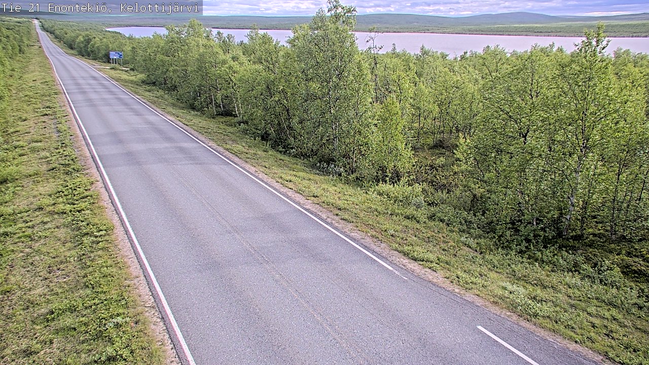 Kelikamerat Kuva Tie 21 Enontekiö, Kelottijärvi, Enontekiö, Lappi